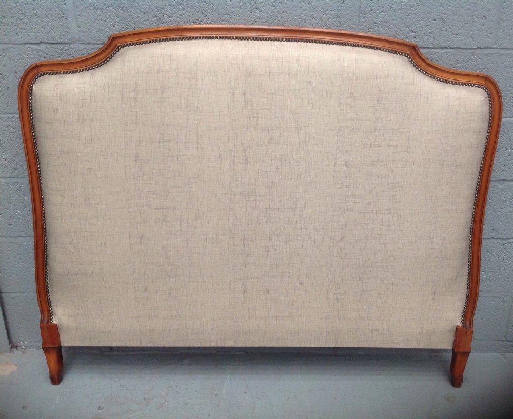 french walnut kingsize headboard