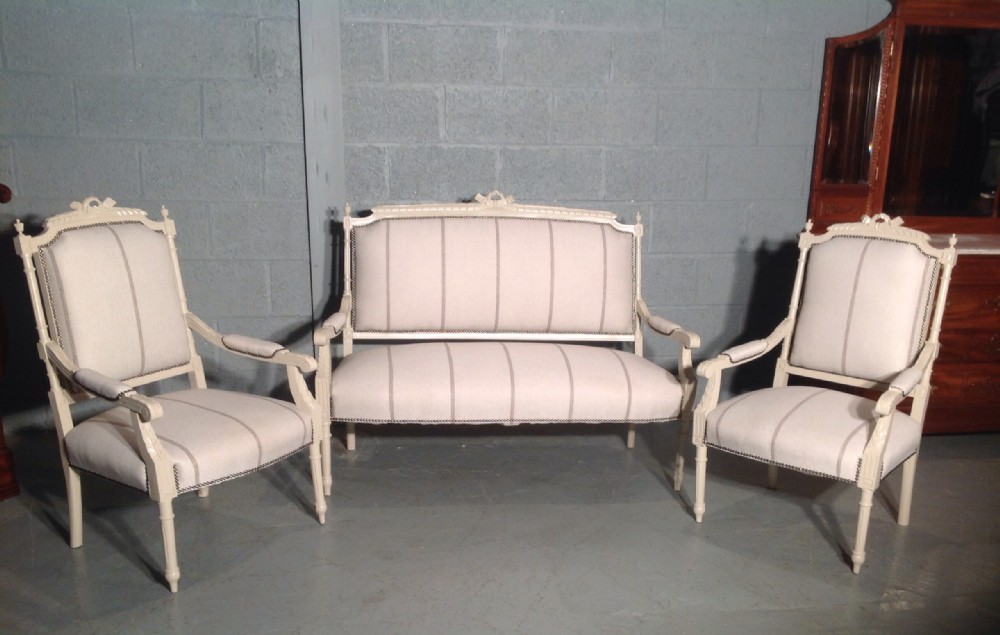 antique french sofa suite