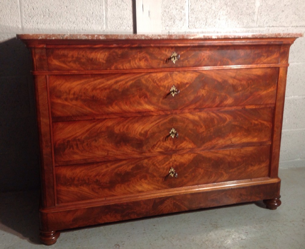 french mahogany commode