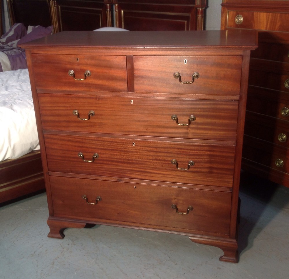 mahogany chest of drawers