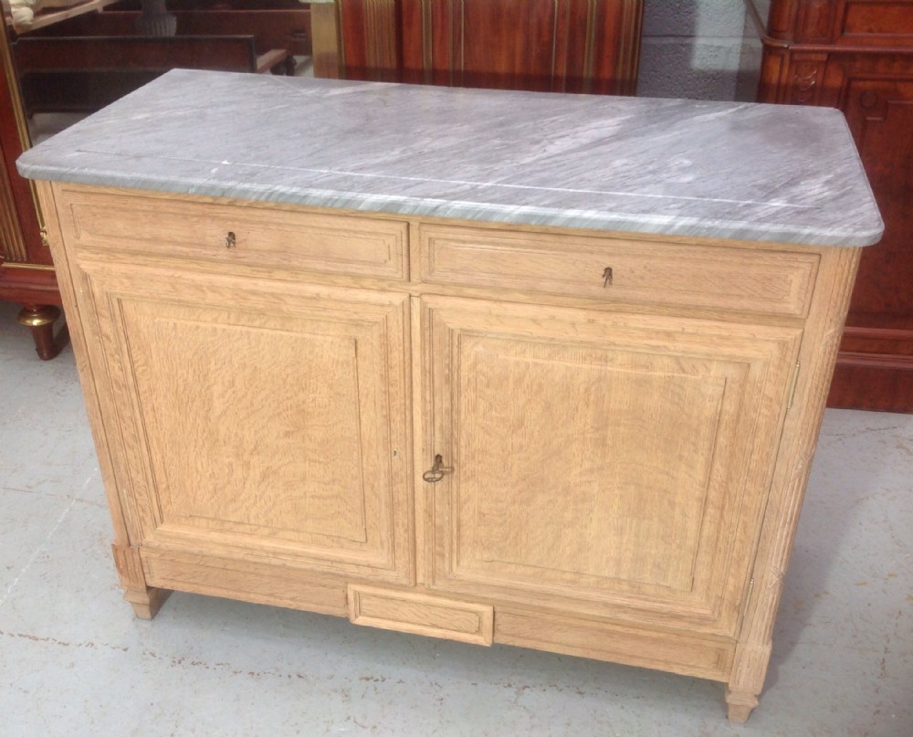 french stripped oak washstand