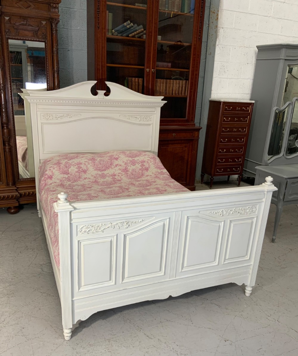 painted french king size bed